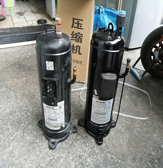 陵川中央空调压缩机的更换维修